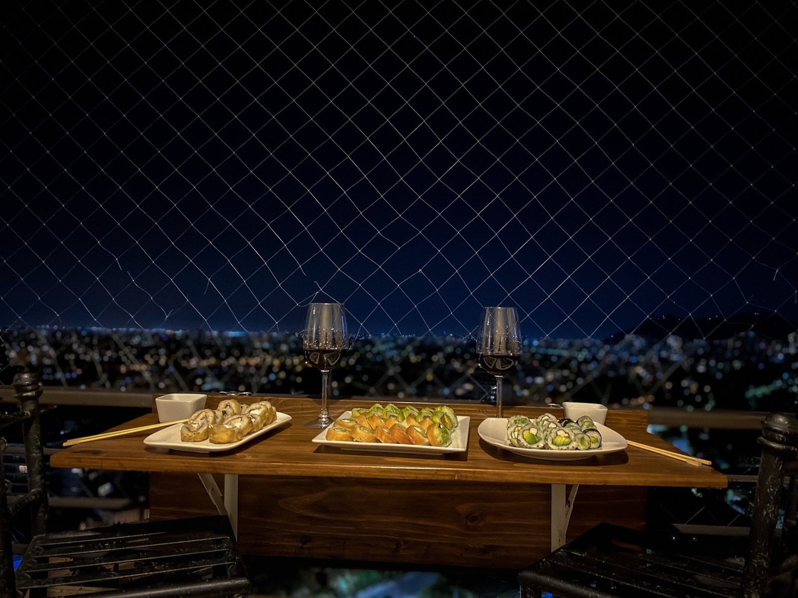 Tabla TD con cena de noche